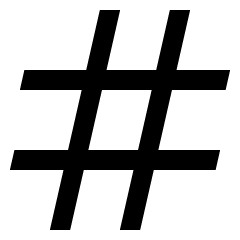 Hashtag 1