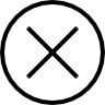 X Mark Circle